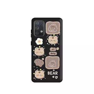کاور طرح  خرس بییر کد  FF204مناسب برای گوشی موبایل سامسونگ Galaxy A72