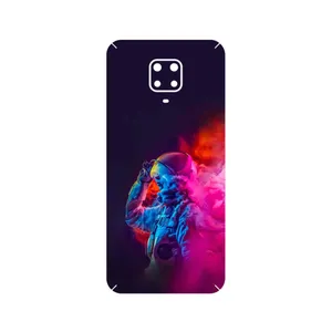 MAHOOT Smoke Rainbow Digital Art 1 Cover Sticker for Xiaomi Redmi Note 9 Pro
