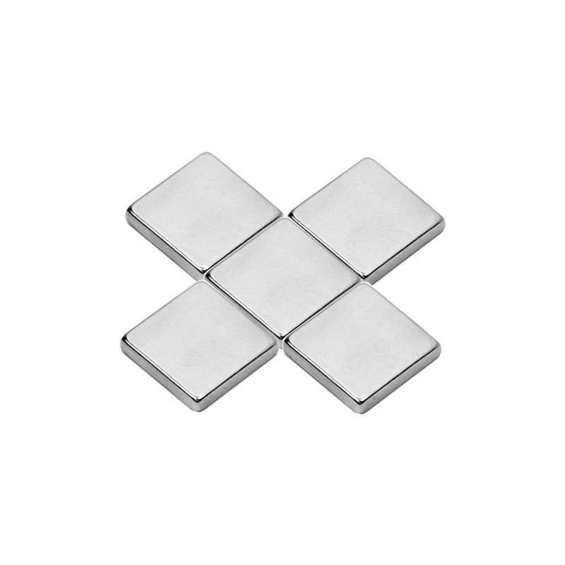 آهن ربا مدل نئودیمیوم کد Mega.Sq15.15h2 بسته 5 عددی