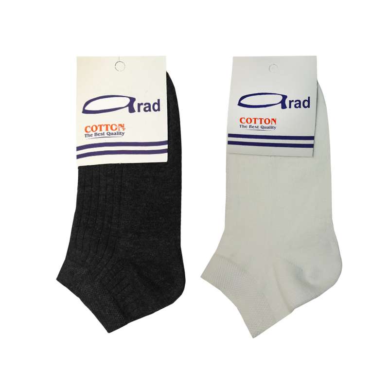 جوراب دخترانه آراد کد 130261 مجموعه 2 عددی