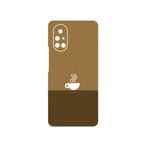 MAHOOT Minimal Cup of Coffee Icon Cover Sticker for Huawei Nova 8