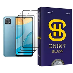 Atouchbo Shiny Glass MIX003 Screen Protector For Oppo A15 Pack Of 3