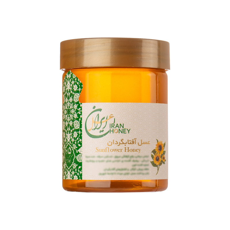 عسل آفتاب گردان شهدینه گلها - 500 گرم