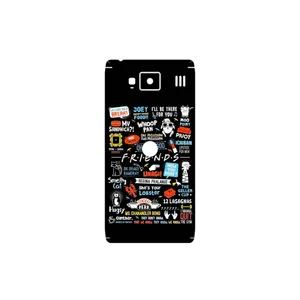 MAHOOT Friends 2 Cover Sticker for Motorola Droid Razr HD
