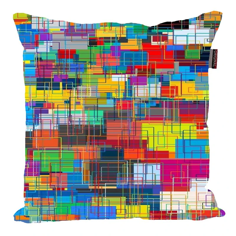 کوسن پاد آفرین مدل فانتزی رنگی مدرن کد 01909