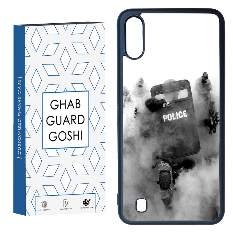 کاور قاب گارد گوشی طرح police کد TPU-136 مناسب برای گوشی موبایل سامسونگ Galaxy M10