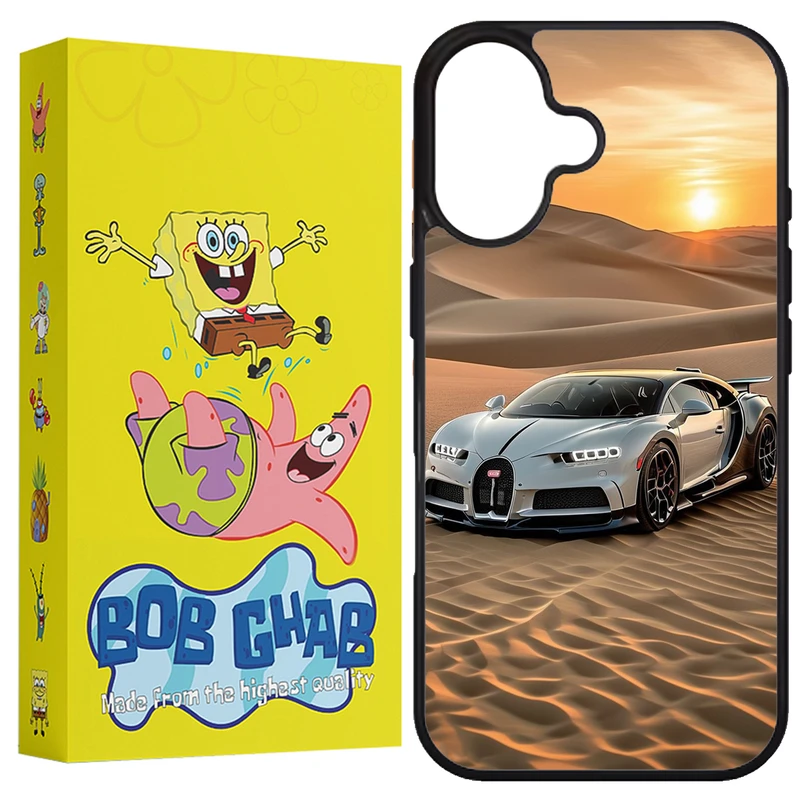 کاور باب قاب طرح ماشین مدل B16PL مناسب برای گوشی موبایل اپل iPhone 16 Plus