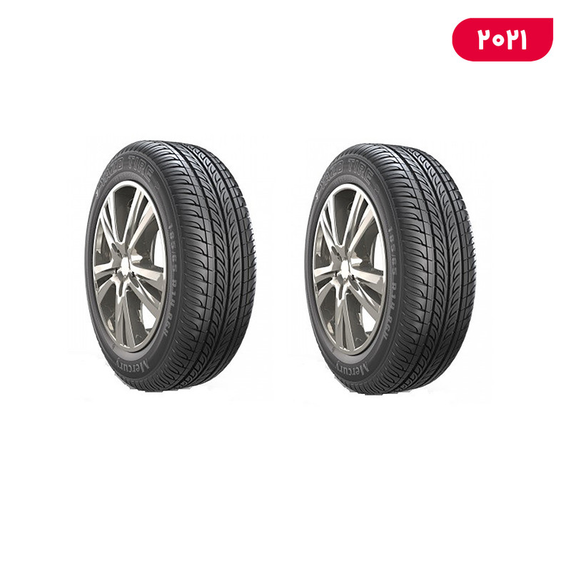 لاستیک خودرو یزد تایر مدل MERCURY سایز 205/60R14 - دو حلقه
