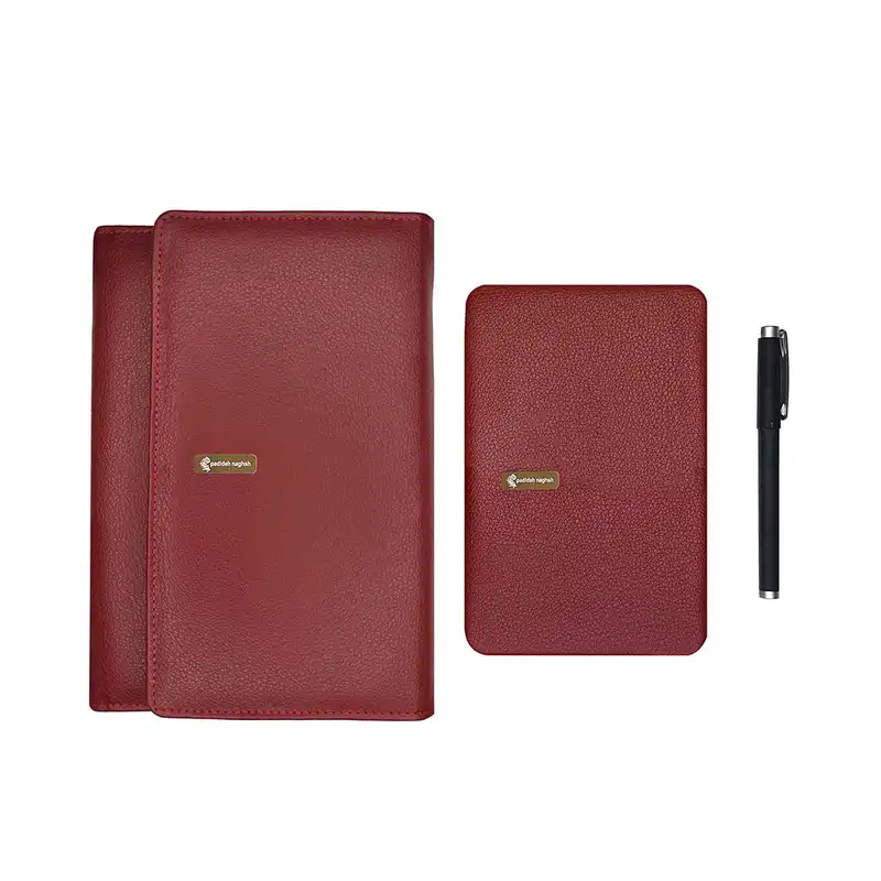 سالنامه سال 1402 پدیده نقش مدل ارگانیزر به همراه خودکار و پوشه