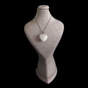 آویز گردنبند مدل سنگ هائولیت کد 21