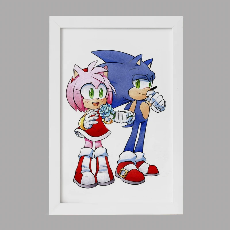 تابلو خندالو مدل سونیک (Sonic) کد F2053