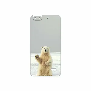 MAHOOT Polar bear Cover Sticker for Honor 4C