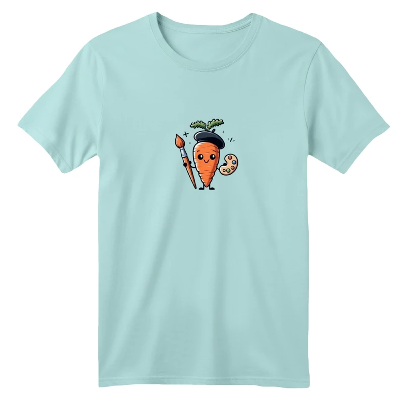 تی شرت آستین کوتاه بچگانه مدل هویج کد 01  