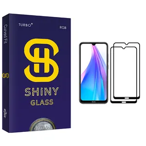 Atouchbo Shiny Glass Screen Protector For Xiaomi Redmi Note 8T Pack Of 2