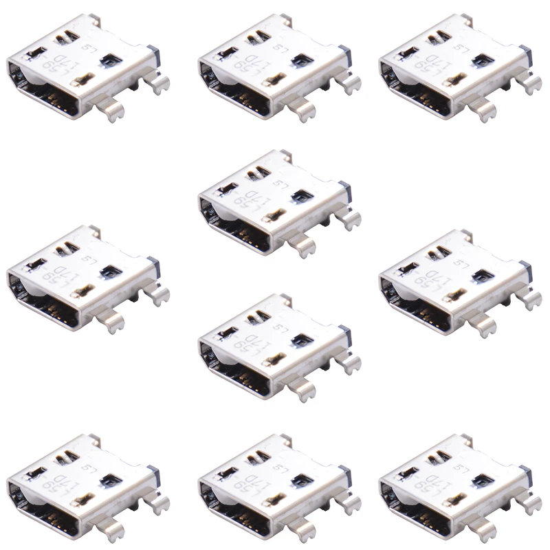 سوکت شارژ موبایل مدل I9190 مجموعه 10عددی 