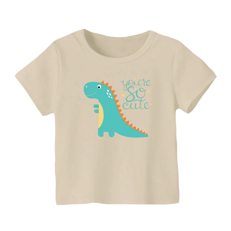 تی شرت آستین کوتاه بچگانه مدل دایناسور کد ۳۲