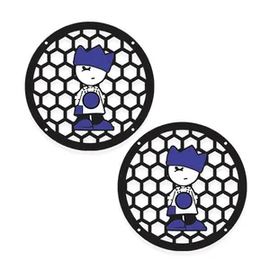 قاب میدرنج خودرو طرح آدمک مدل 204  مناسب برای میدرنج 8 اینچ  بسته 2 عددی