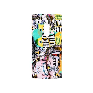 MAHOOT Collage of Teared Paper Cover Sticker for LG V10