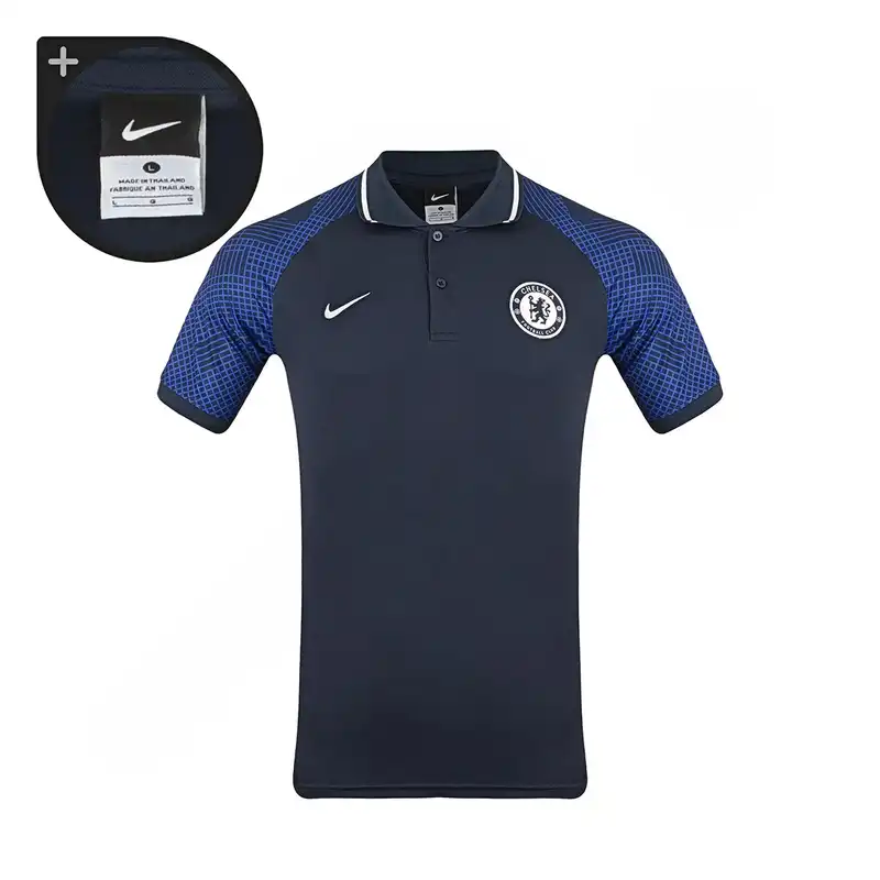 ست پولوشرت و شلوار ورزشی مردانه مدل فوتبال هتلی چلسی کد NK-8103