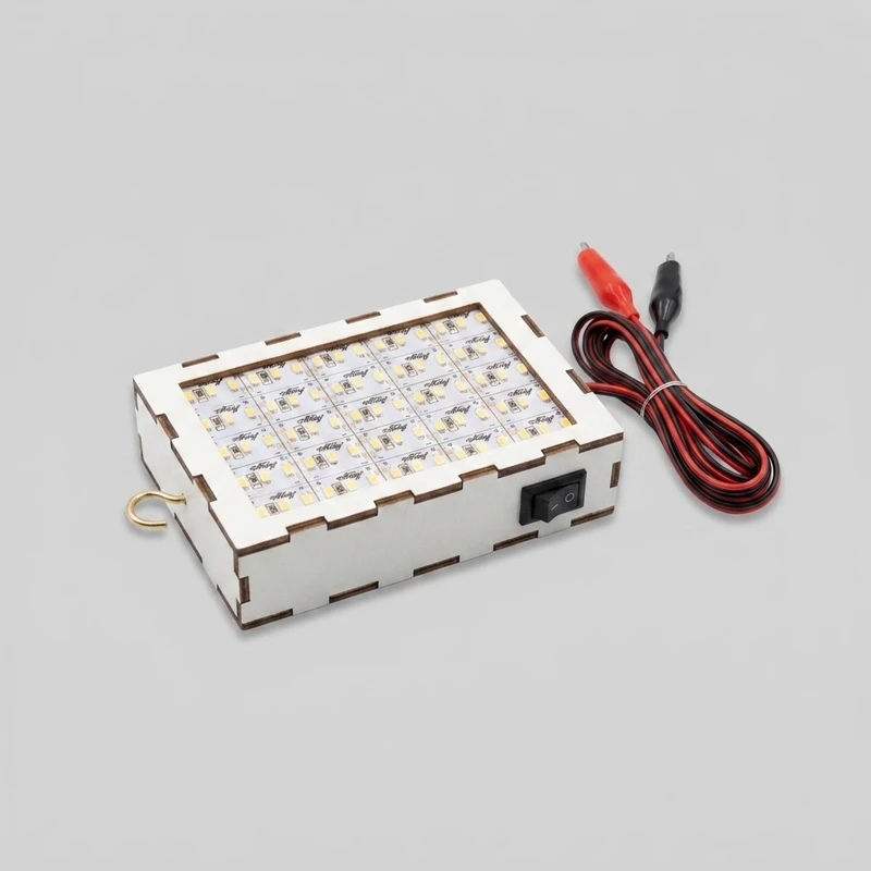 چراغ روشنایی مدل سیار LED12V-MDF با قابلیت آهنربایی