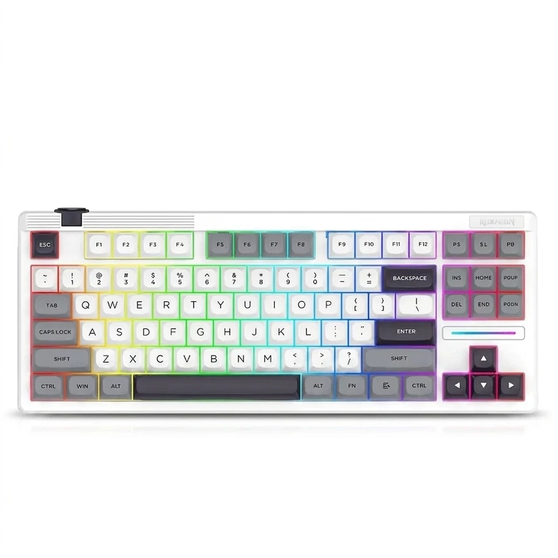 کیبورد مخصوص بازی ردراگون مدل K729 PRO WGB RGB