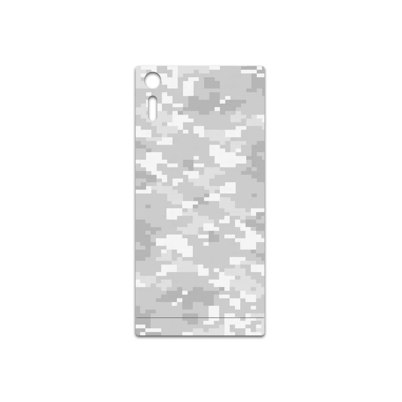 برچسب پوششی ماهوت مدل Army-Snow-Pixel مناسب برای گوشی موبایل سونی Xperia XZ