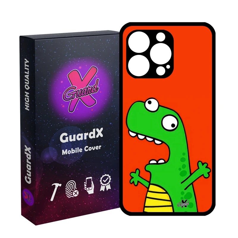 کاور گارد ایکس طرح دایناسور مدل Glass10649 مناسب برای گوشی موبایل اپل iPhone 13 Pro