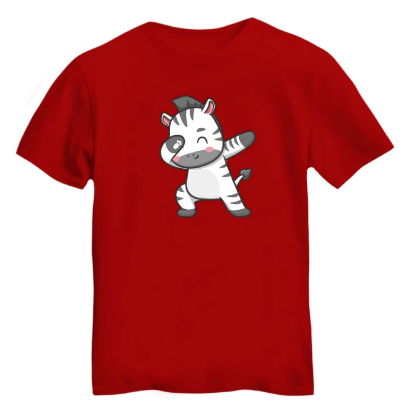 تی شرت آستین کوتاه زنانه مدل گورخر کد ۲