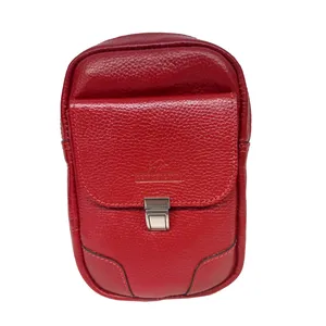 کیف کراس بادی مردانه سرزمین چرم مدل جونز کد 710006