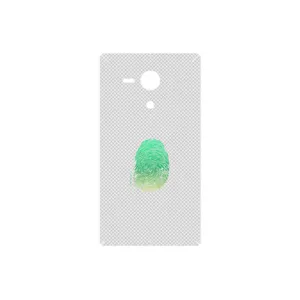 MAHOOT Minimal Fingerprint Cover Sticker for Sony Xperia SP