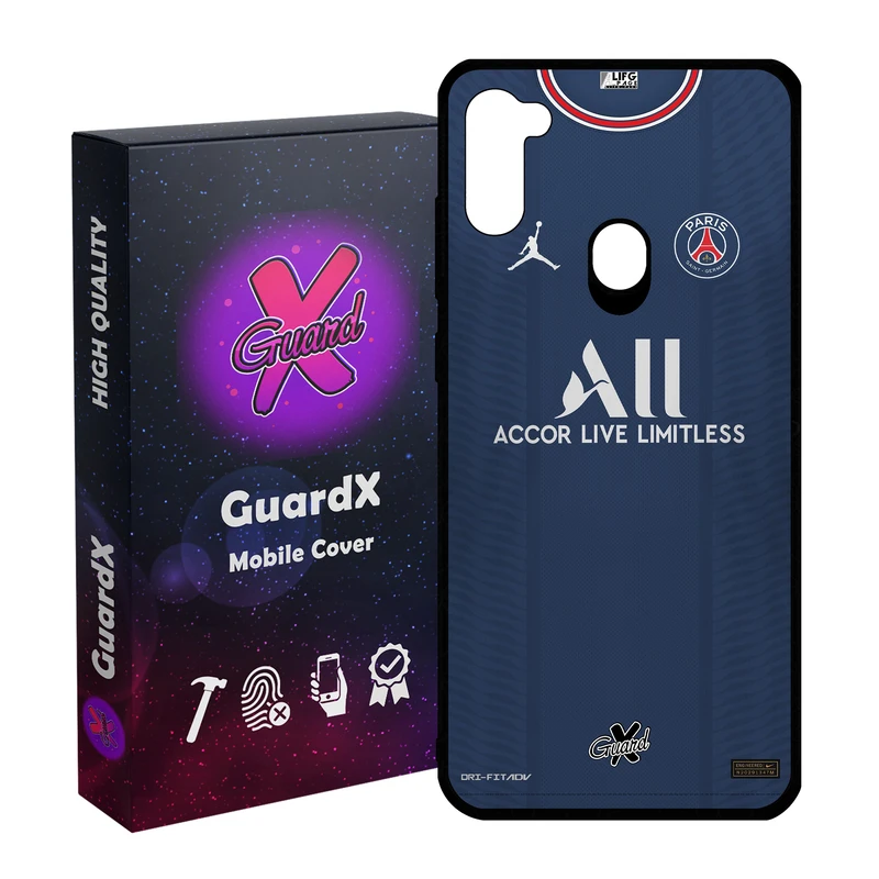 کاور گارد ایکس طرح PSG مدل Glass50360 مناسب برای گوشی موبایل سامسونگ Galaxy A11