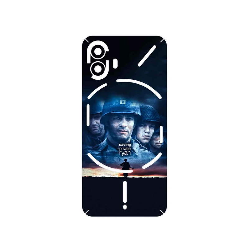 برچسب پوششی ماهوت مدل Saving Private Ryan مناسب برای گوشی موبایل ناتینگ Phone 2