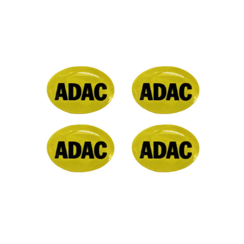 آرم خودرو آراکس یدک مدل ADAC-AY-3532 طرح آداک مجموعه 4 عددی