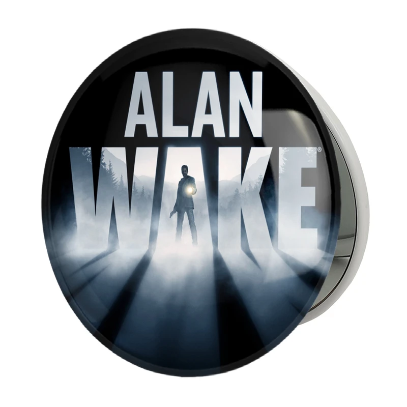 آینه جیبی خندالو طرح بازی آلن ویک (Alan Wake) مدل تاشو کد 31319