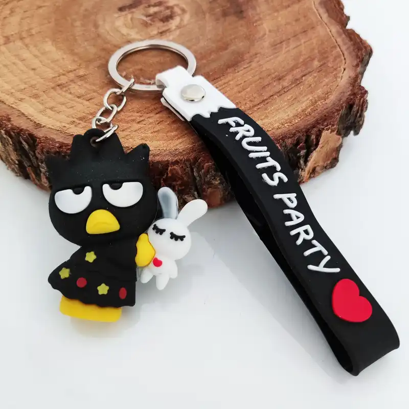 جاکلیدی مدل سیلیکونی طرح پرنده سانریو و خرگوش کد DB20