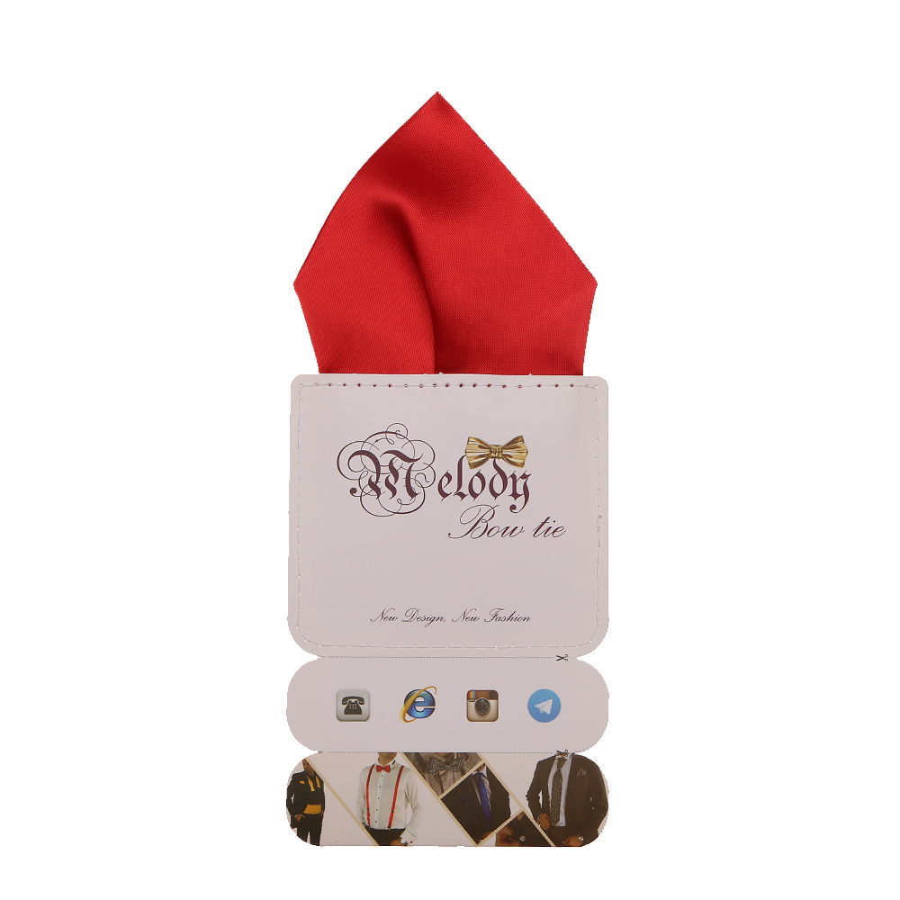 دستمال جیب مردانه ملودی مدل PS5102MSOrd
