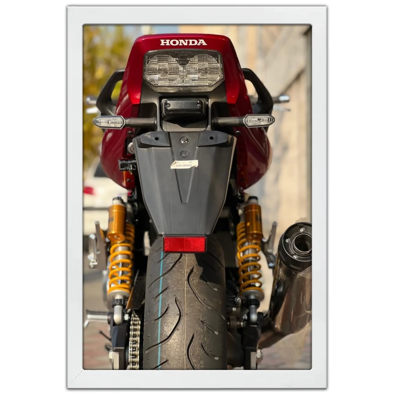 تابلو بکلیت طرح موتور سنگین هوندا سی بی HONDA CB1300 مدل W-pe130134 فریم سفید