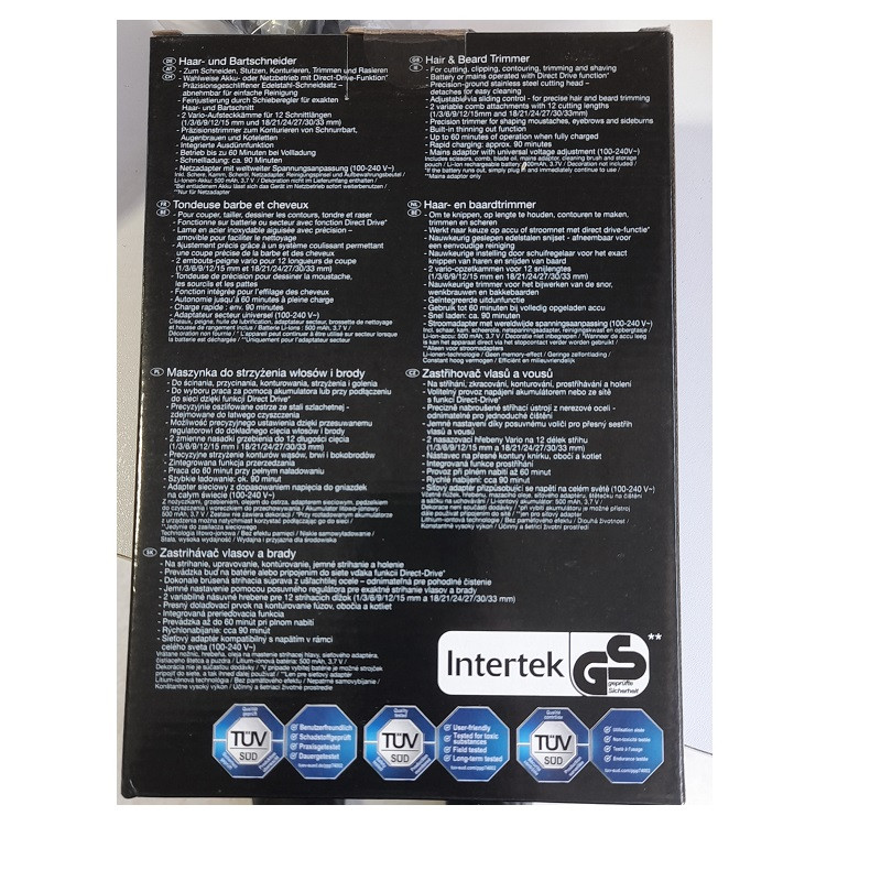 ماشین اصلاح موی سر و صورت سیلورکرست مدل SHBS 500 C2