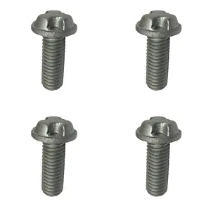 پیچ قالپاق خودرو قطعه سازان کبیر مدل PICH-L90-3010221 مناسب برای پژو L90 مجموعه 4 عددی
