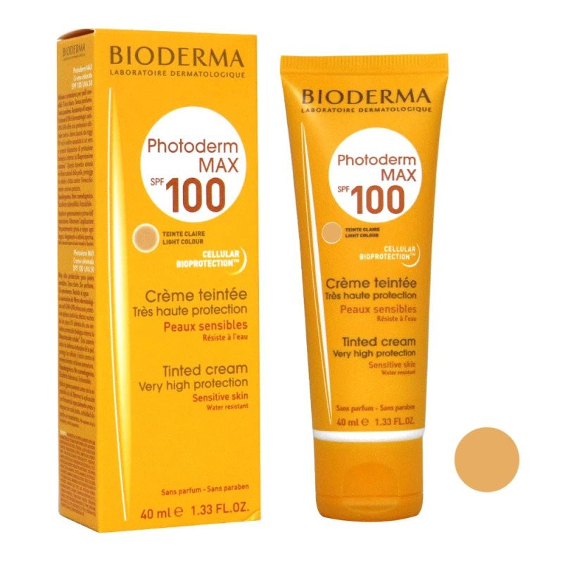 کرم ضد آفتاب بایودرما مدل Photoderm max حجم 40 میلی لیتر کرم ضد آفتاب بایودرما مدل Photoderm max حجم 40 میلی لیتر