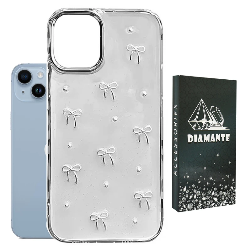  کاور دیامانته مدل Bowtie bk مناسب برای گوشی موبایل اپل IPhone 14