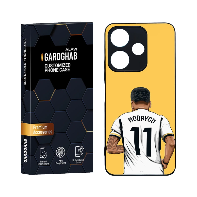 کاور گارد قاب علوی مدل دورژله ای ورزشی مناسب برای گوشی موبایل شیائومی Redmi 13 4G / 5G