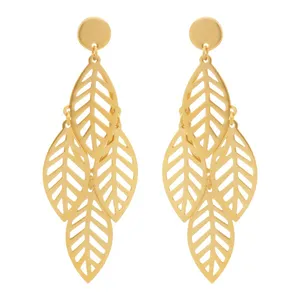 گوشواره طلا 18 عیار زنانه عدنان مدل YUDE9