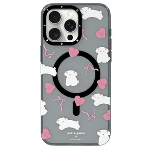 Youngkit meow woof  case for apple iphone 15pro