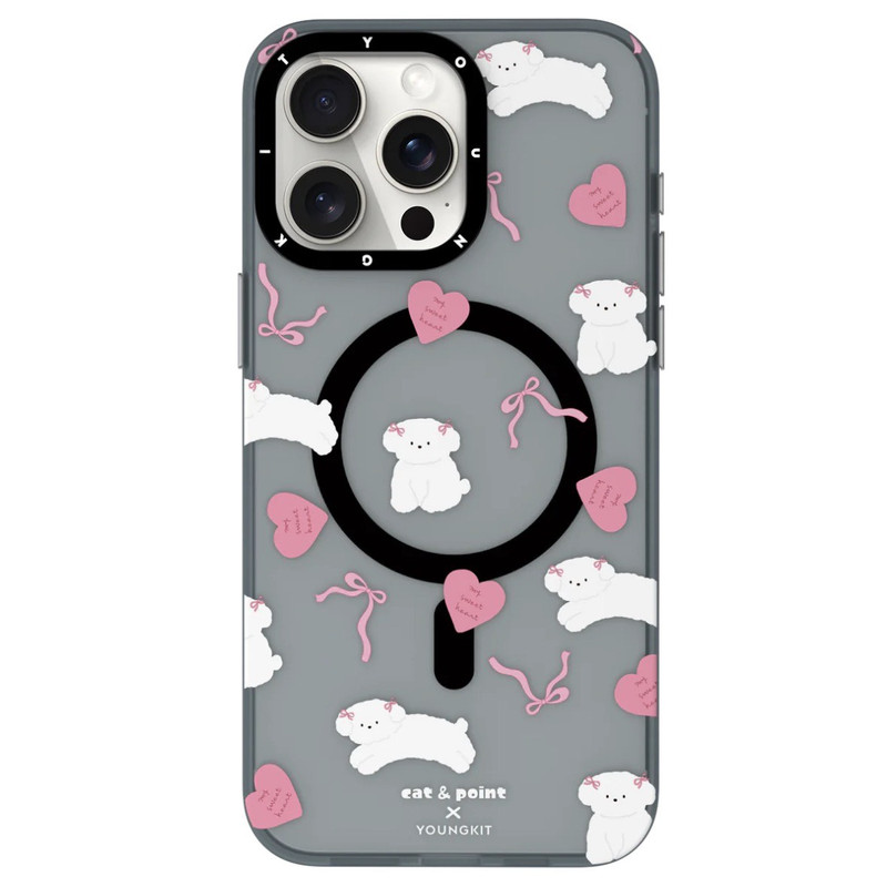 کاور یانگ کیت مدل Meow woof کد 02 مناسب برای گوشی موبایل اپل iphone 15promax