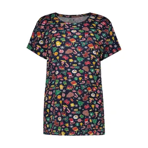 تی شرت آستین کوتاه زنانه اچ اند ام مدل H_s8