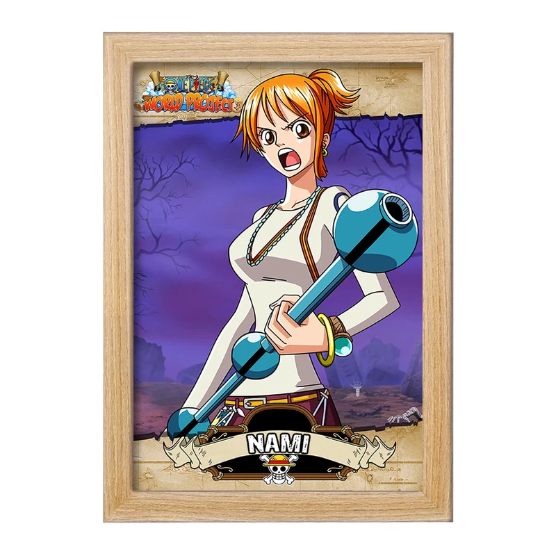 تابلو خندالو مدل نامی انیمه وان پیس One Piece  کد 17234