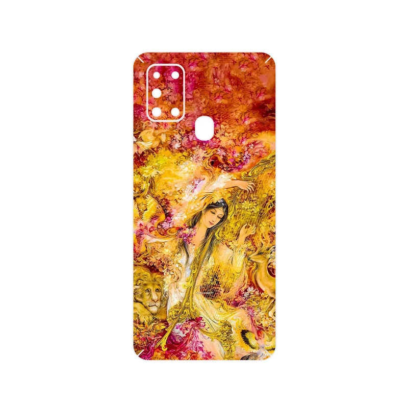 برچسب پوششی ماهوت مدل Persian miniature 1 مناسب برای گوشی موبایل سامسونگ Galaxy A21s