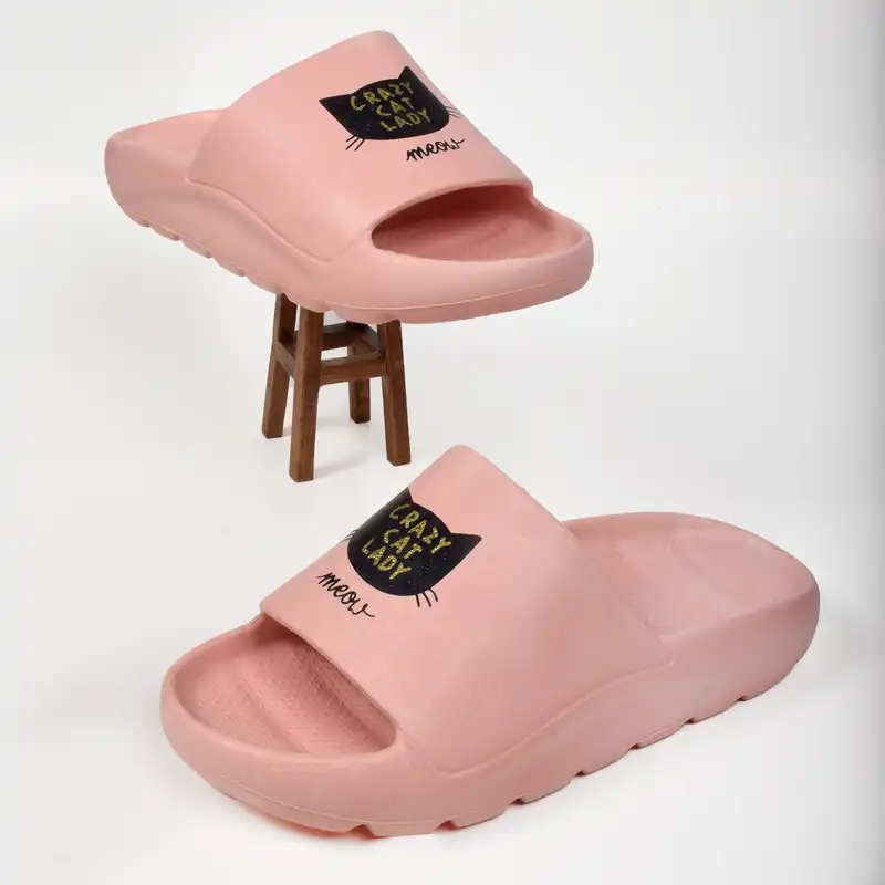 دمپایی زنانه پاپا مدل گربه کد KLBS.2650