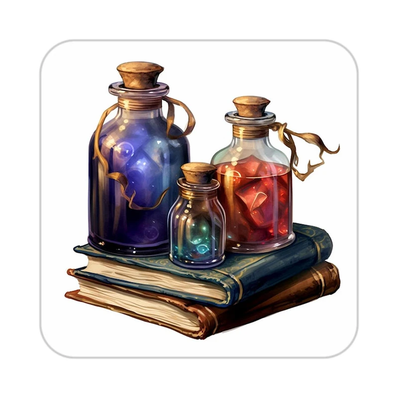 زیر لیوانی کاکتی طرح هری پاتر Harry Potter مدل mp44718